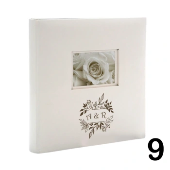 Album ślubny, wsuwany, 500 zdjęć 10x15, personalizowany, 12 wzorów do wyboru